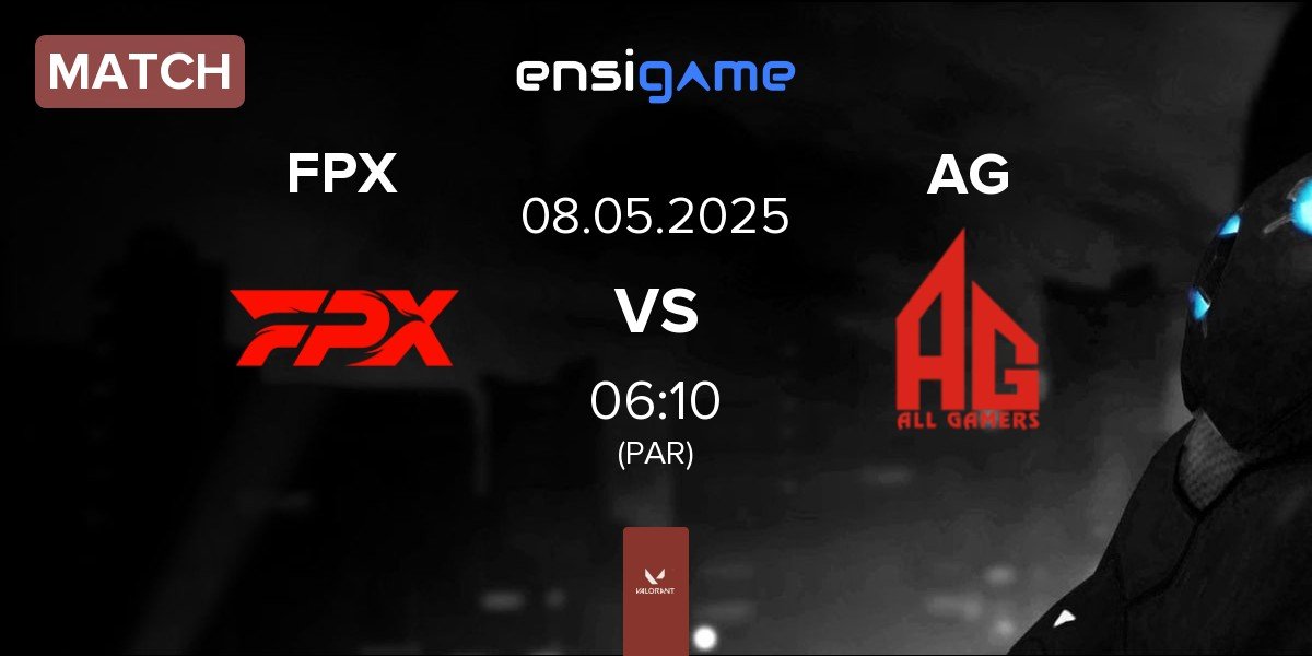 Match FunPlus Phoenix FPX vs ALL GAMERS AG | 08.05
