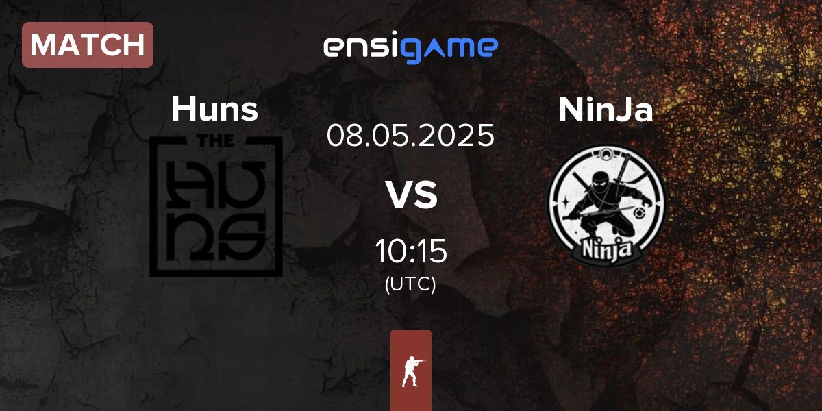Match The Huns Huns vs NinJa | 08.05