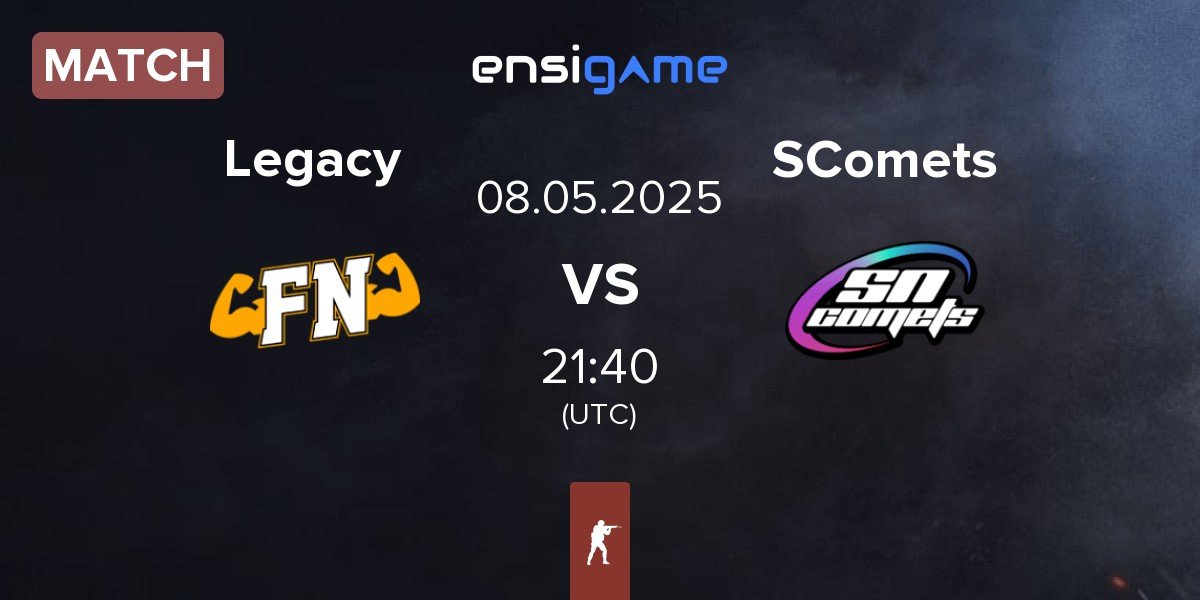 Match Legacy vs Supernova Comets SComets | 08.05