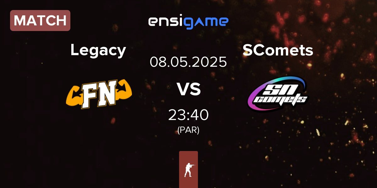 Match Legacy vs Supernova Comets SComets | 08.05