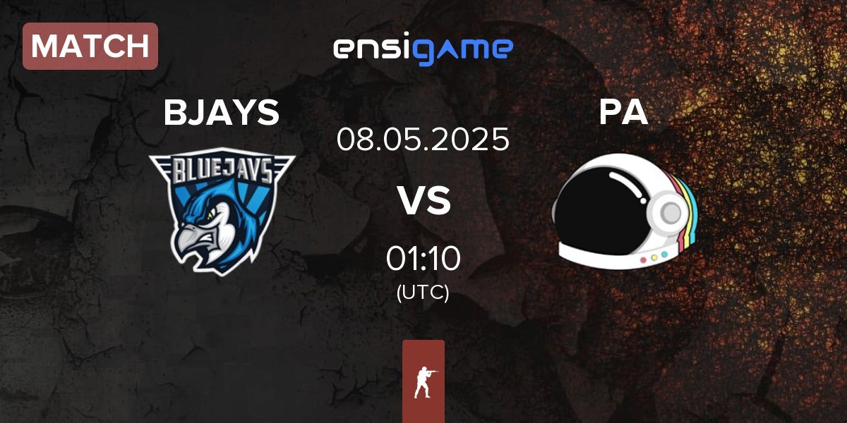 Match BLUEJAYS BJAYS vs Party Astronauts PA | 08.05