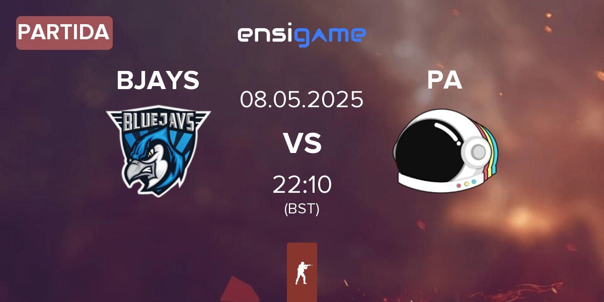 Partida BLUEJAYS BJAYS vs Party Astronauts PA | 08.05