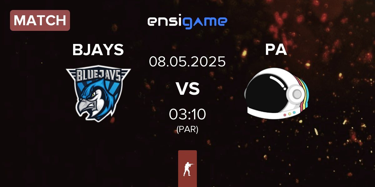 Match BLUEJAYS BJAYS vs Party Astronauts PA | 08.05