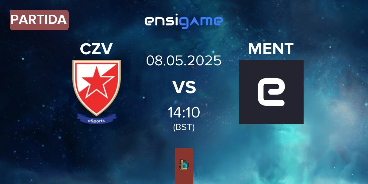 Partida Crvena zvezda Esports CZV vs Mental over tempo MENT | 08.05