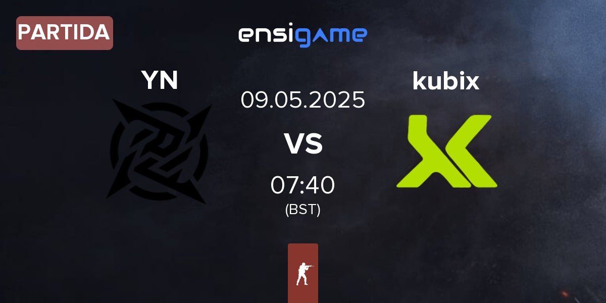 Partida Young Ninjas YN vs Kubix Esports kubix | 09.05