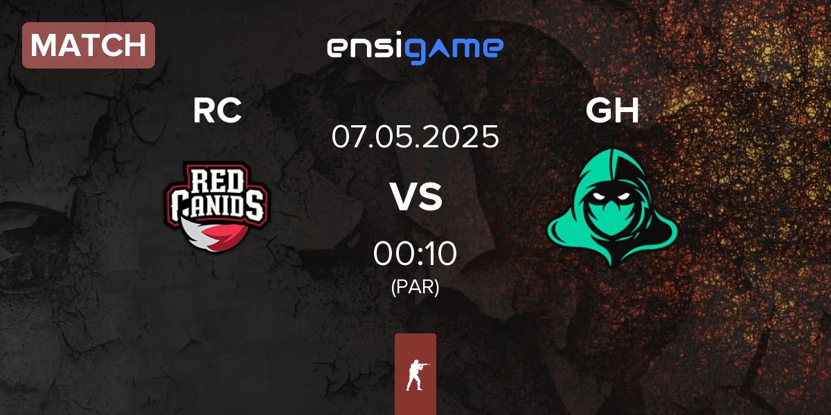 Match Red Canids RC vs Game Hunters GH | 07.05
