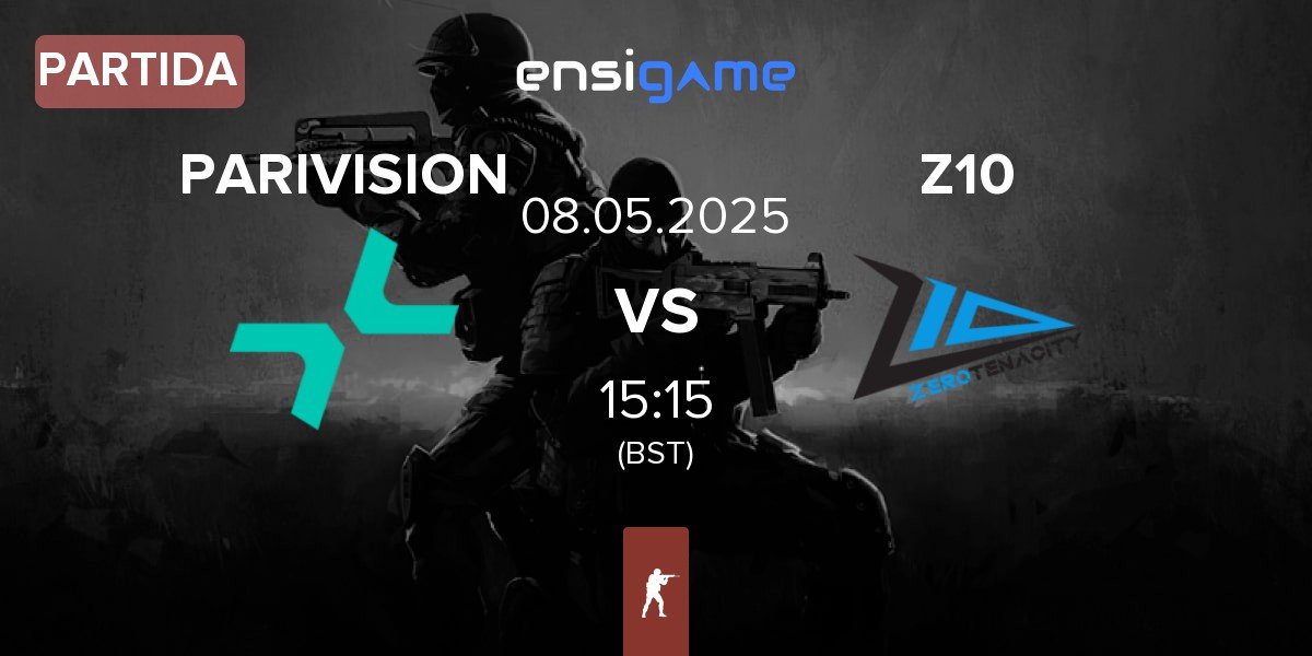 Partida PARIVISION vs Zero Tenacity Z10 | 08.05