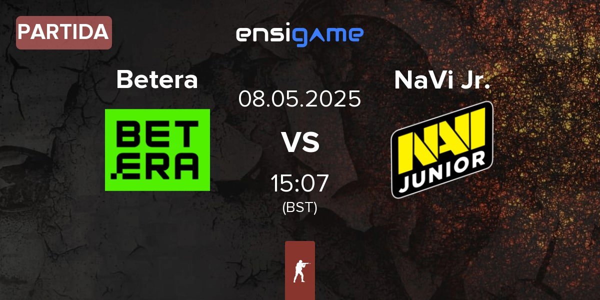 Partida Betera vs Natus Vincere Junior NaVi Jr. | 08.05