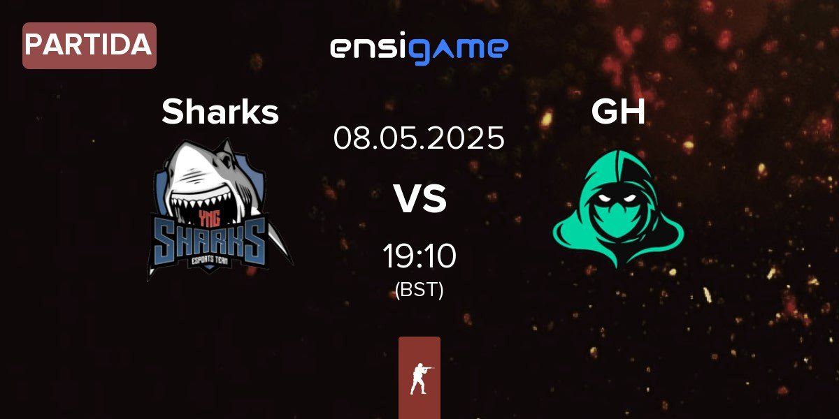 Partida Sharks Esports Sharks vs Game Hunters GH | 08.05