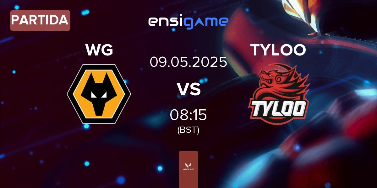 Partida Wolves Esports WG vs TYLOO | 09.05