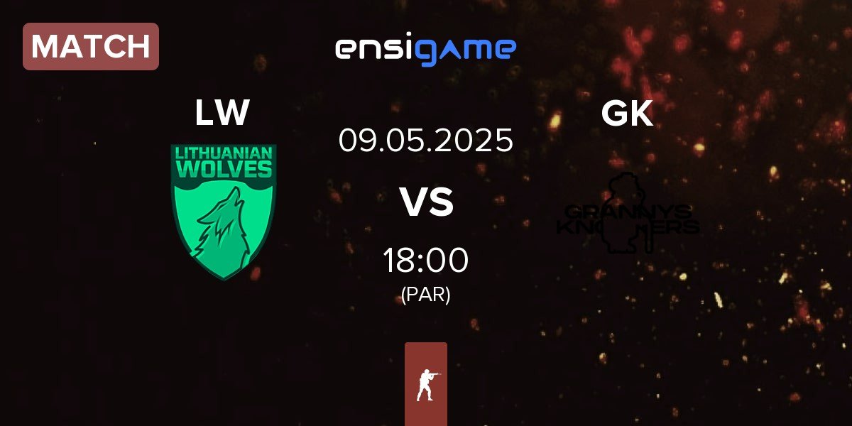 Match Lithuanian Wolves LW vs Grannys Knockers GK | 09.05