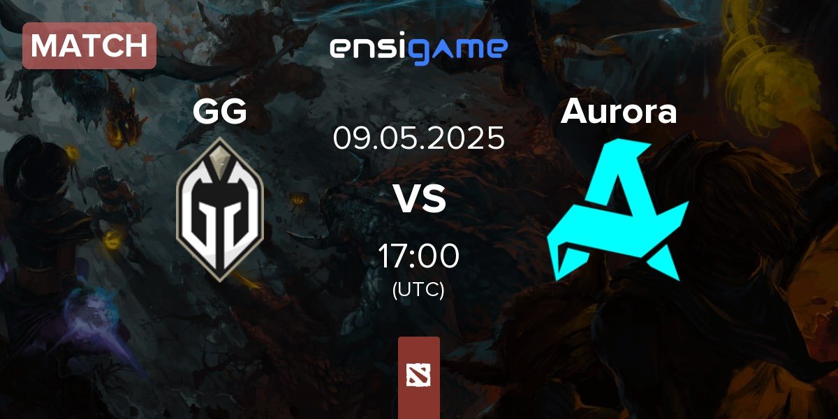 Match Gaimin Gladiators GG vs Aurora | 09.05