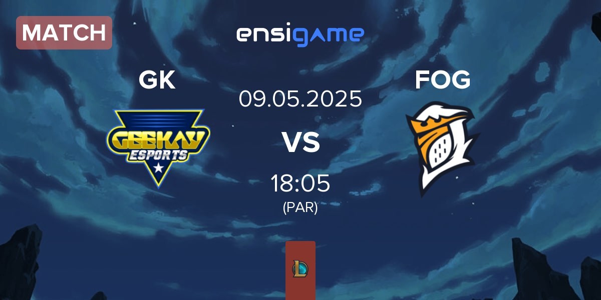 Match Geekay Esports GK vs Fog Esports FOG | 09.05