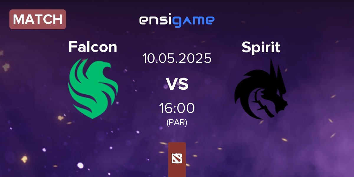 Match Team Falcons Falcon vs Team Spirit Spirit | 10.05