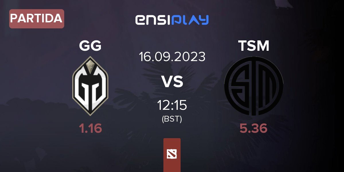 Partida Gaimin Gladiators GG vs TSM | 16.09