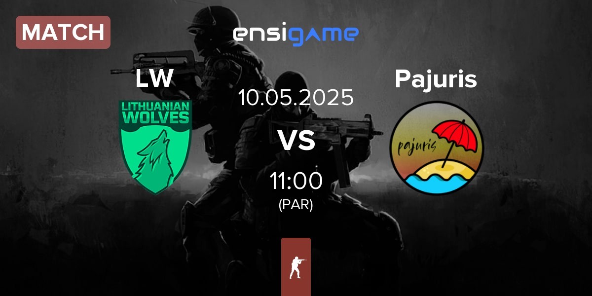 Match Lithuanian Wolves LW vs Pajuris | 10.05
