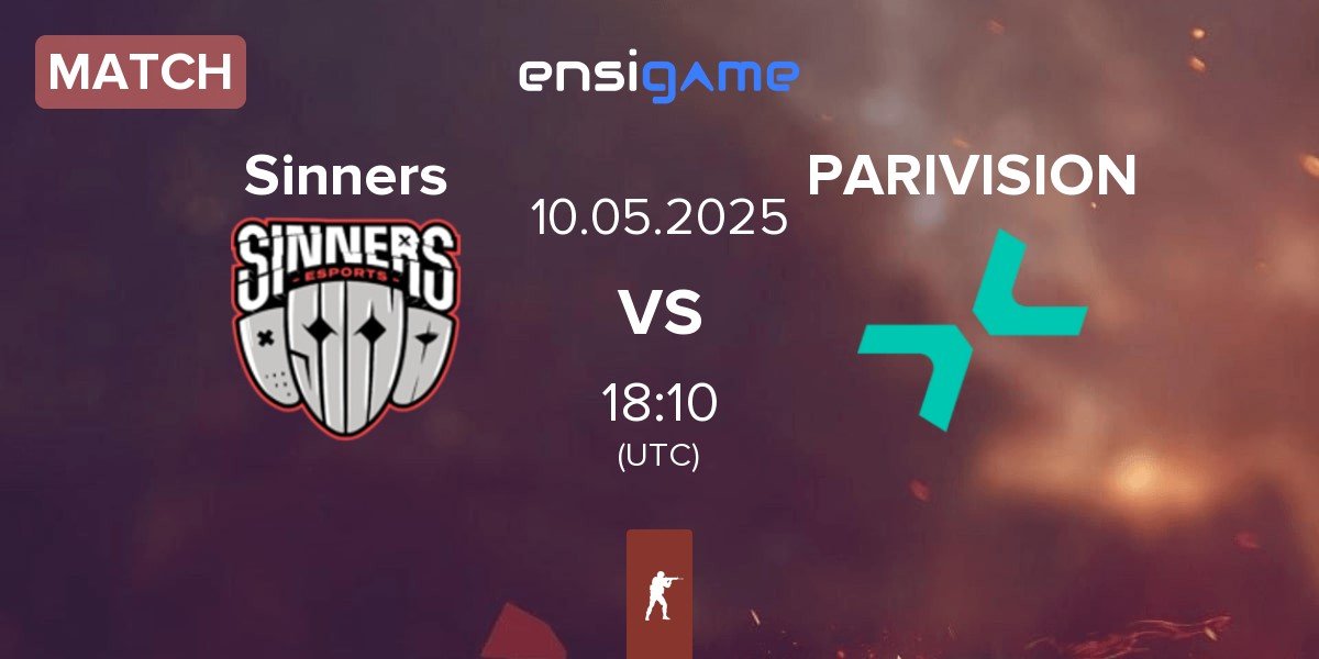 Match Sinners Esports Sinners vs PARIVISION | 10.05