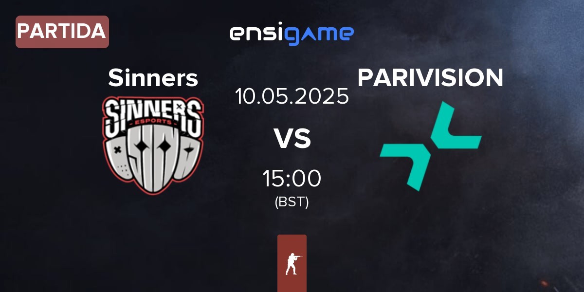 Partida Sinners Esports Sinners vs PARIVISION | 10.05