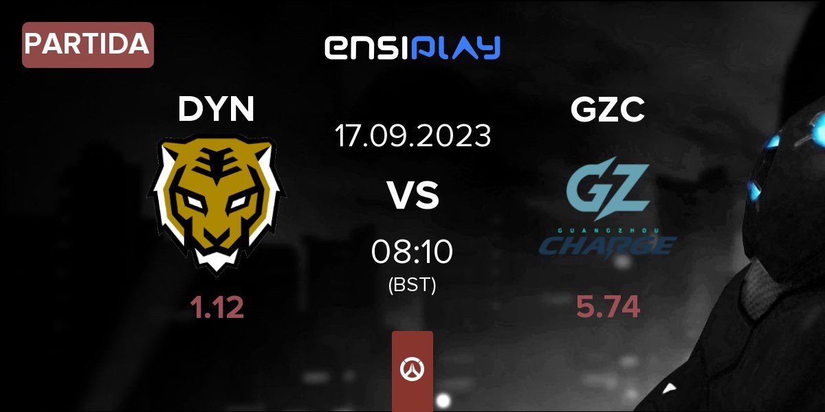 Partida Seoul Dynasty DYN vs Guangzhou Charge GZC | 17.09