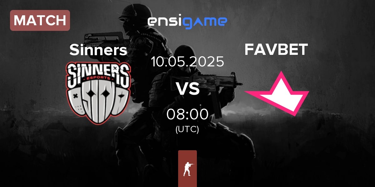 Match Sinners Esports Sinners vs FAVBET Team FAVBET | 10.05