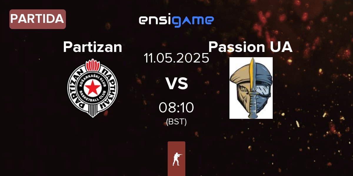 Partida Partizan Esports Partizan vs Passion UA | 11.05