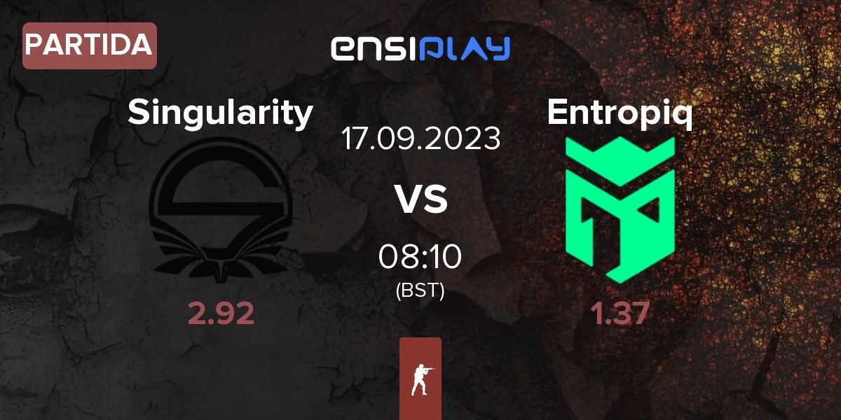 Partida Team Singularity Singularity vs Entropiq | 17.09