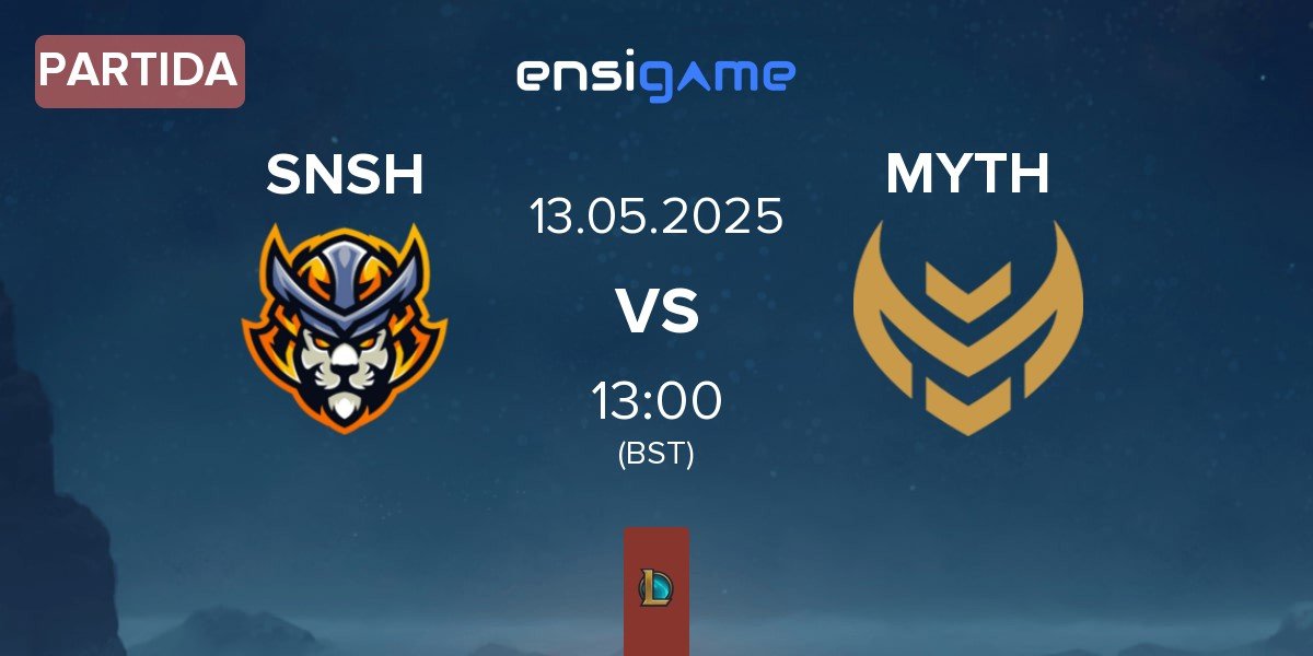 Partida Senshi eSports SNSH vs Myth Esports MYTH | 13.05