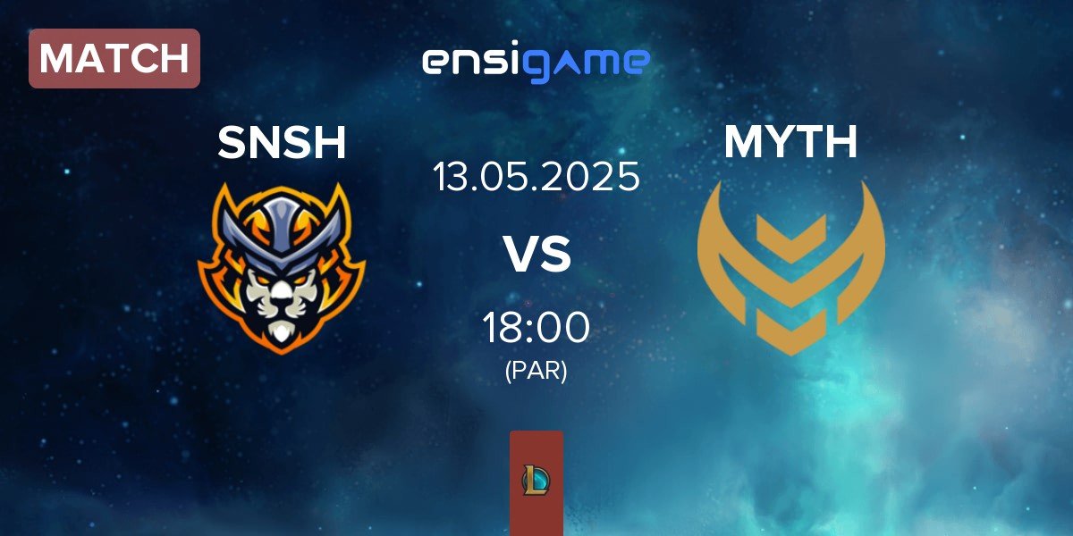 Match Senshi eSports SNSH vs Myth Esports MYTH | 13.05