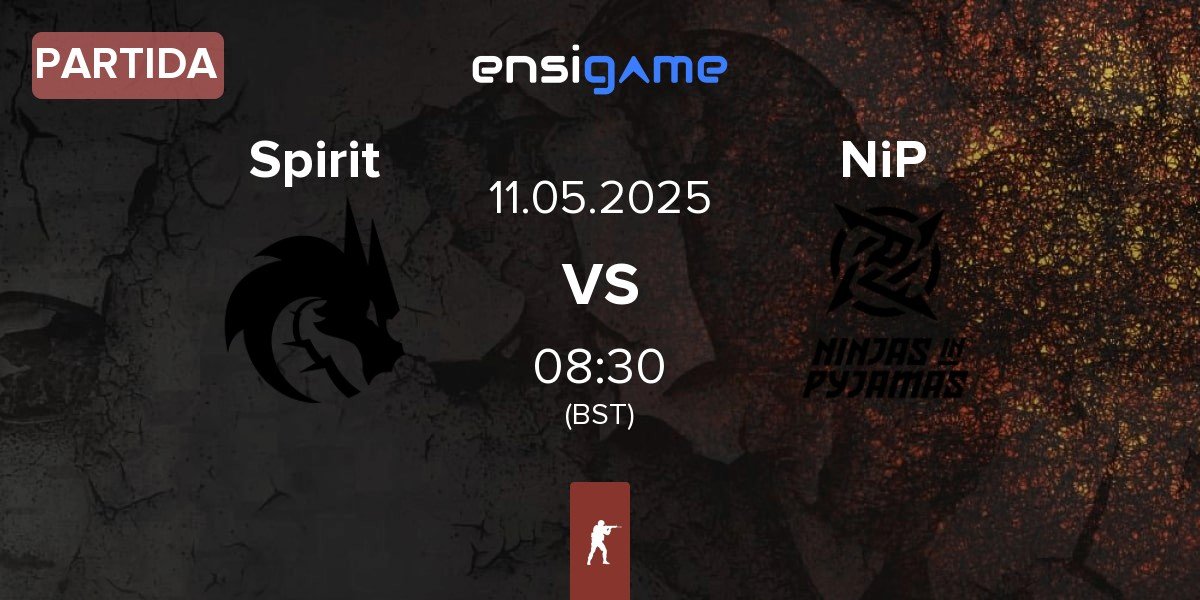 Partida Team Spirit Spirit vs Ninjas in Pyjamas NiP | 11.05