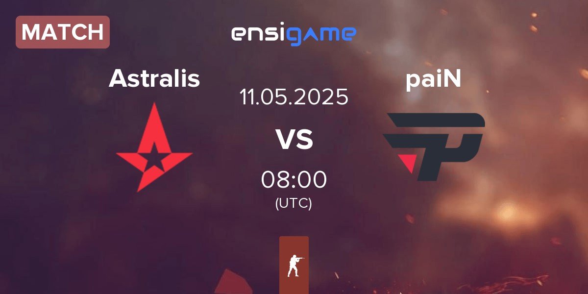 Match Astralis vs paiN Gaming paiN | 11.05