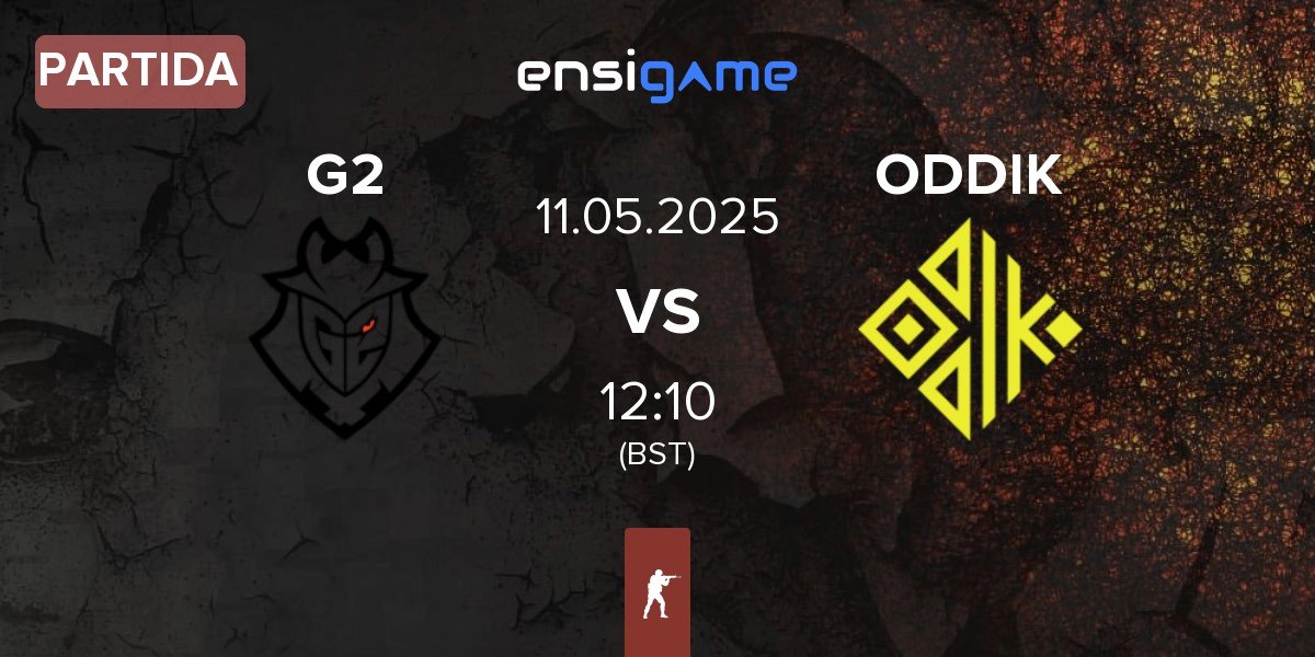Partida G2 Esports G2 vs ODDIK | 11.05