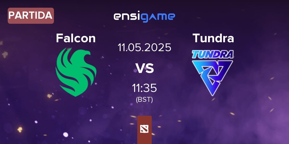 Partida Team Falcons Falcon vs Tundra Esports Tundra | 11.05