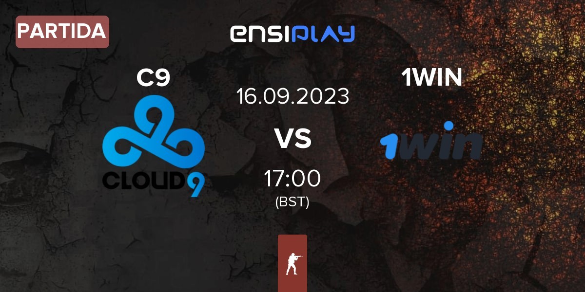 Partida Cloud9 C9 vs 1WIN | 16.09