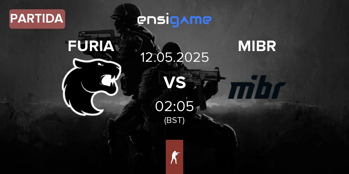 Partida FURIA Esports FURIA vs Made in Brazil MIBR | 12.05