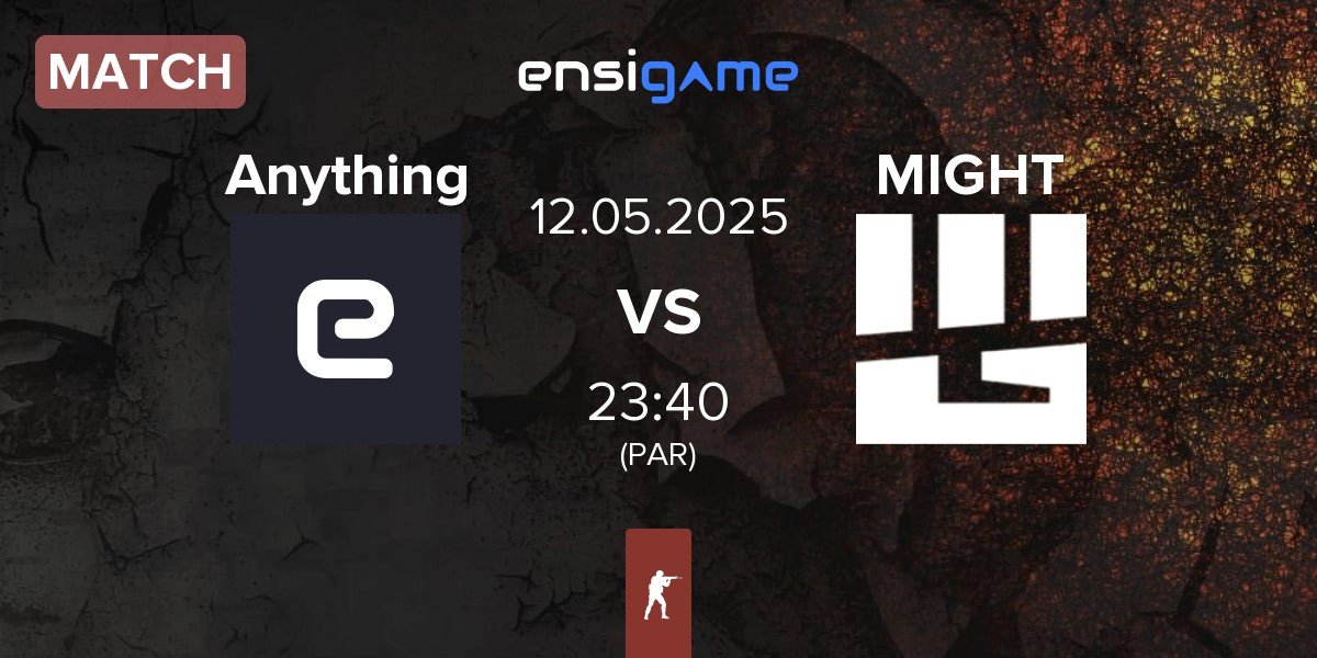 Match anything else Anything vs MIGHT | 12.05