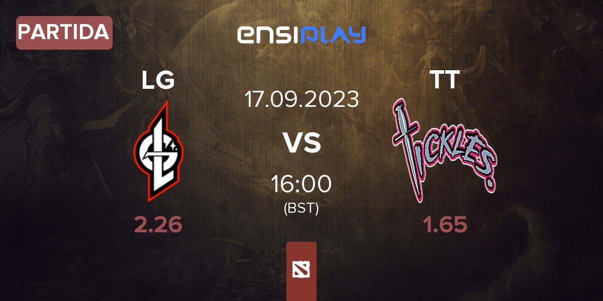 Partida Luna Galaxy LG vs Team Tickles TT | 17.09