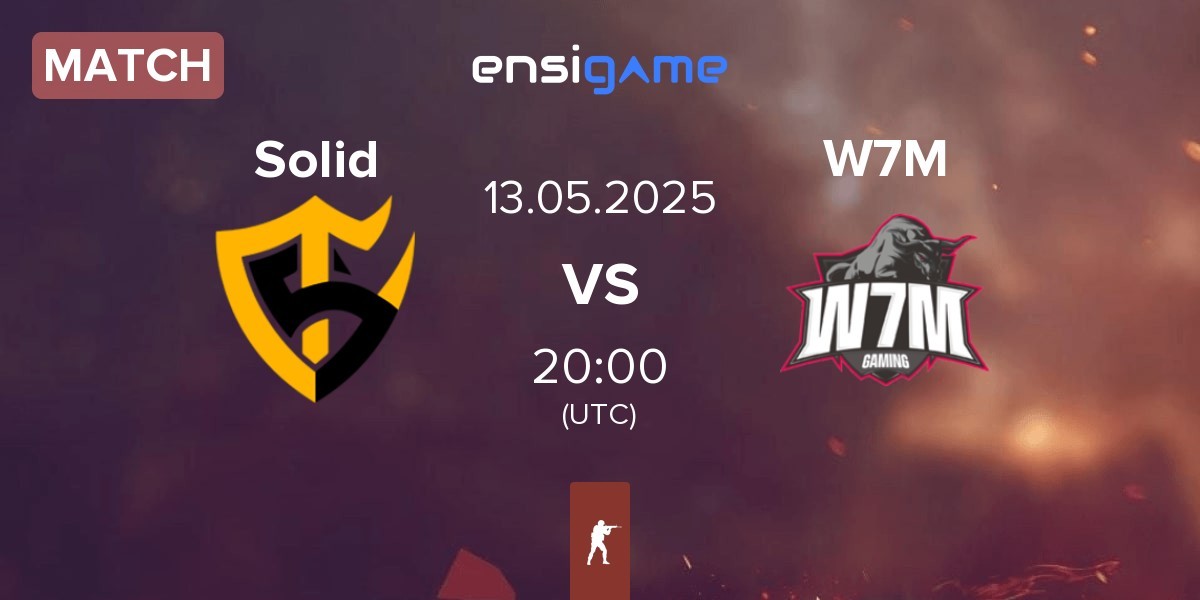 Match Team Solid Solid vs W7M Esports W7M | 13.05