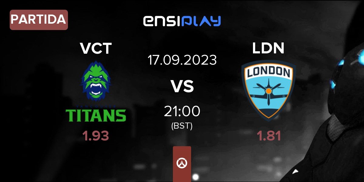 Partida Vancouver Titans VCT vs London Spitfire LDN | 17.09