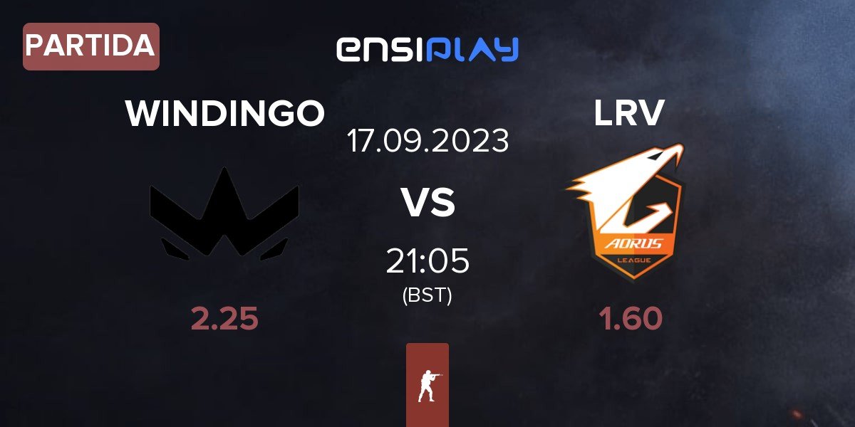 Partida WINDINGO vs LRV Esports LRV | 17.09