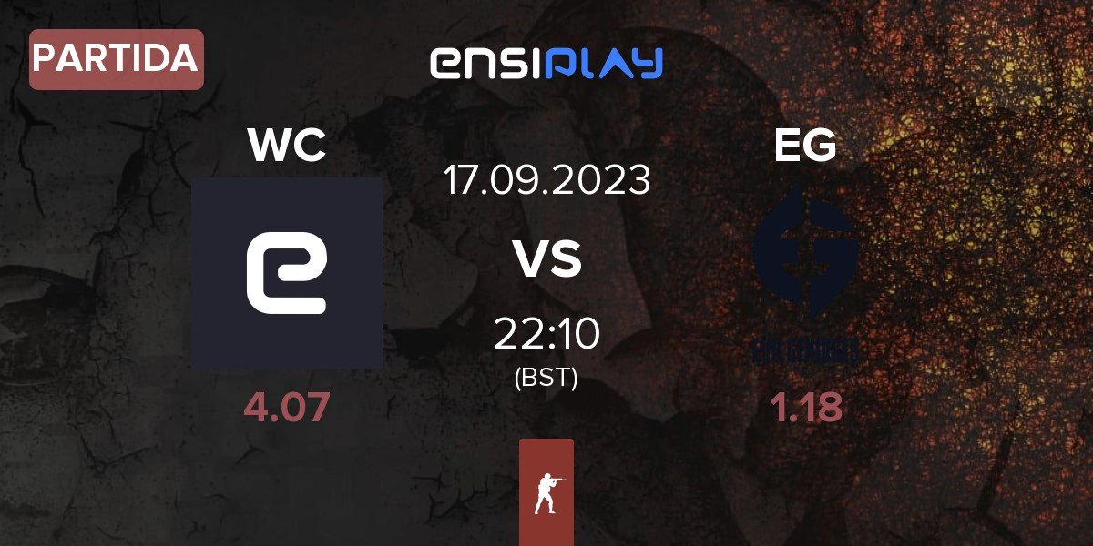 Partida Wild Card WC vs Evil Geniuses EG | 17.09