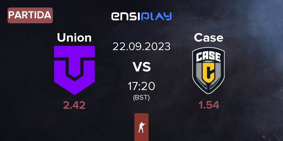 Partida The Union Union vs Case Esports Case | 22.09