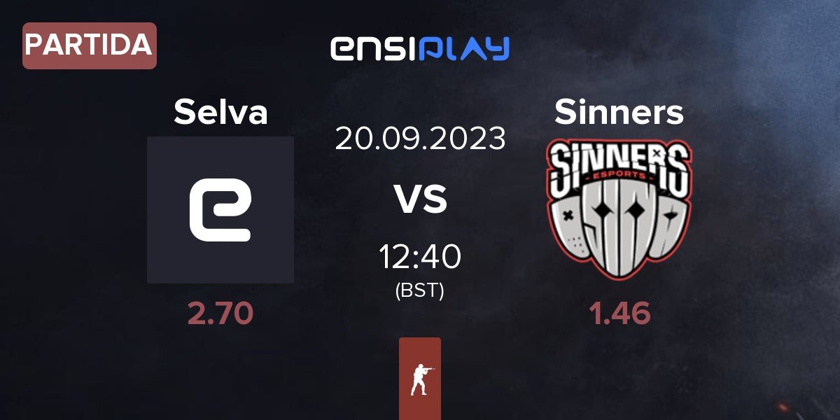 Partida Selva vs Sinners Esports Sinners | 20.09