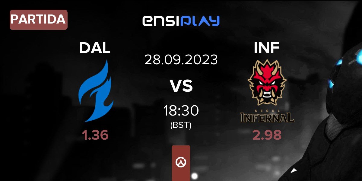 Partida Dallas Fuel DAL vs Seoul Infernal INF | 28.09