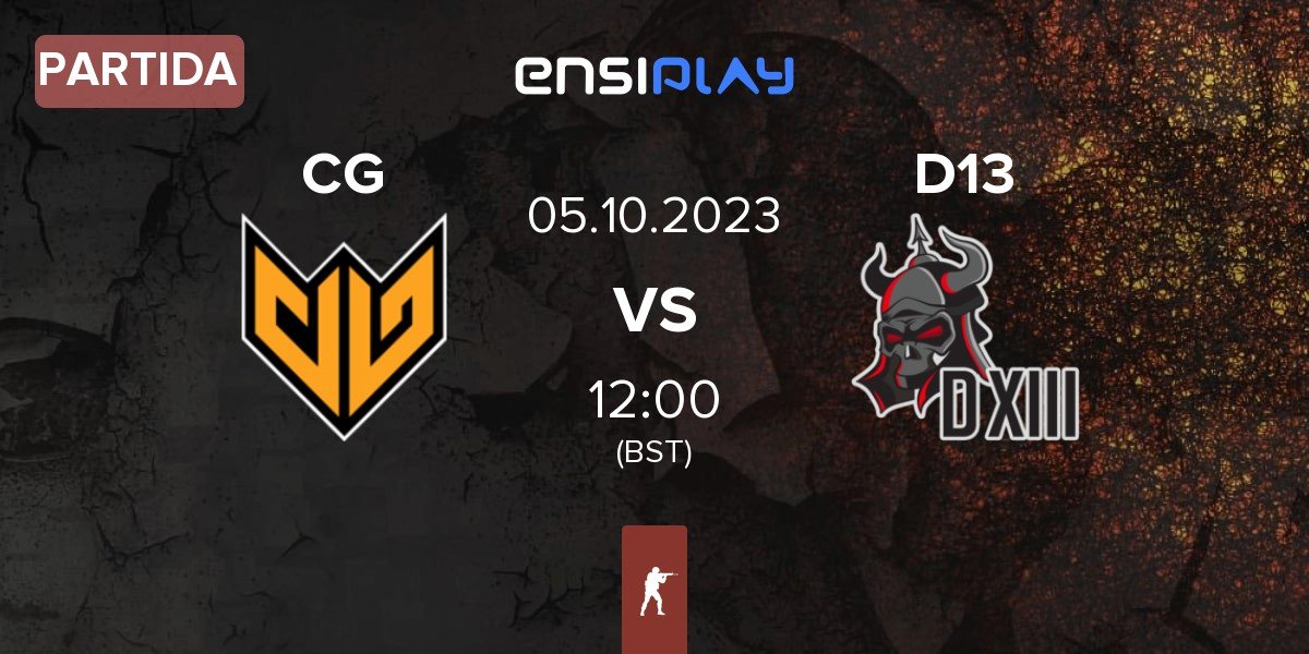 Partida Clutch Gaming CG vs D13 | 05.10