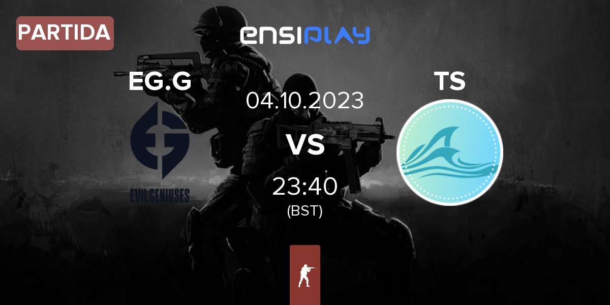 Partida Evil Geniuses Gold EG.G vs Tsunami Sirens TS | 04.10