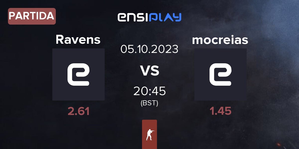 Partida Ravens vs mocreias | 05.10