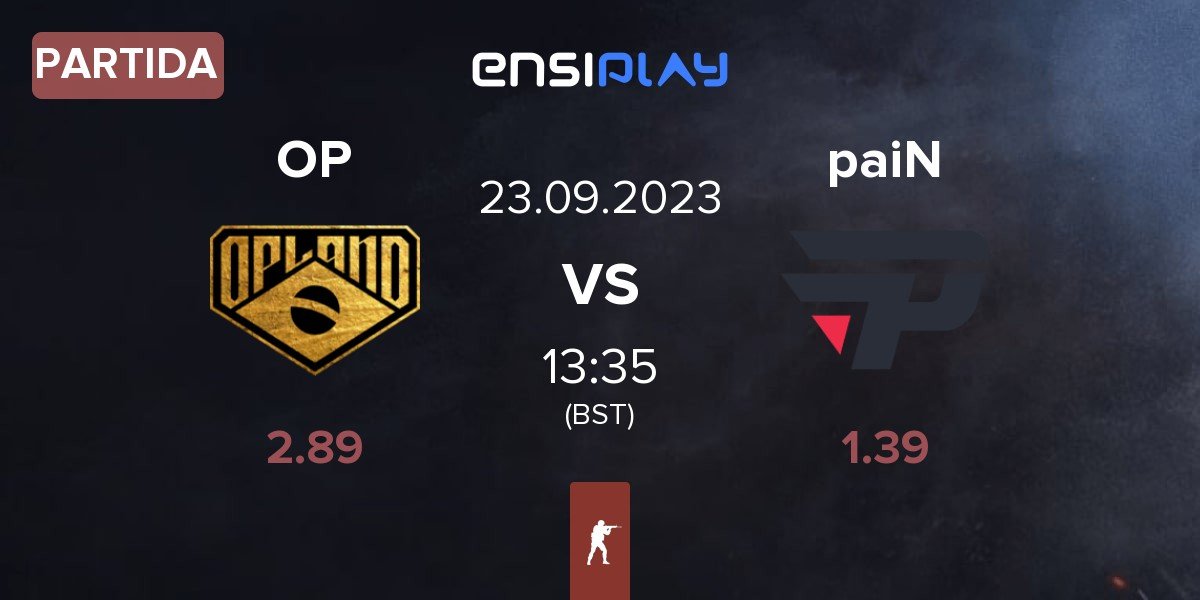 Partida O PLANO OP vs paiN Gaming paiN | 23.09