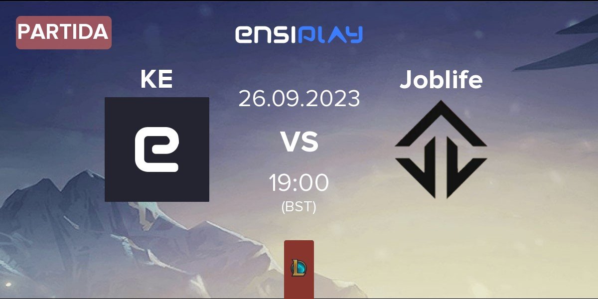 Partida Klanik Esport KE vs Joblife | 26.09