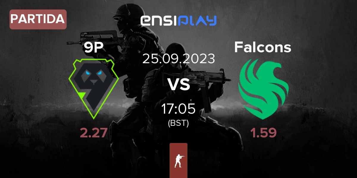 Partida 9 Pandas 9P vs Team Falcons Falcons | 25.09