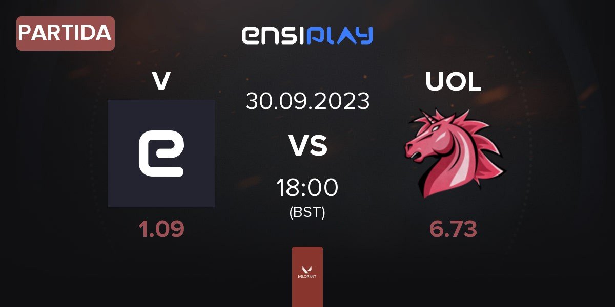 Partida V Gaming V vs Unicorns of Love UOL | 30.09